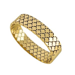 18k gold plated handcuff