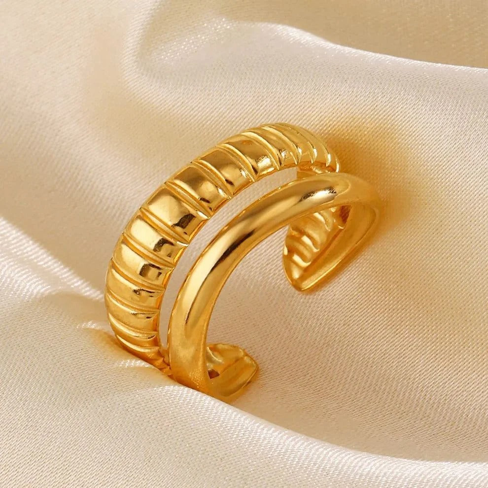 Midori Double stack ring