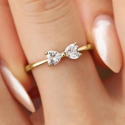 Elegant Bow Crystal full set
