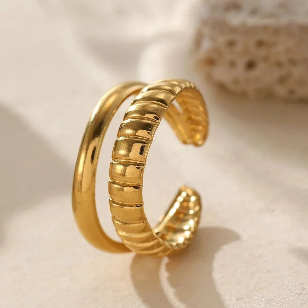 Midori Double stack ring